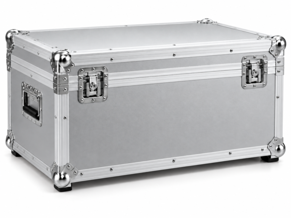 Custom Large Aluminum-Style Tool Storage Case with Metal Corner Protectors