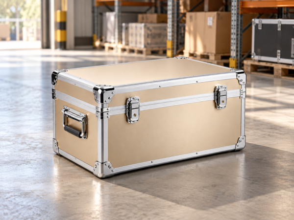 Custom Large Aluminum Frame Tool Storage Case with Lockable Latches