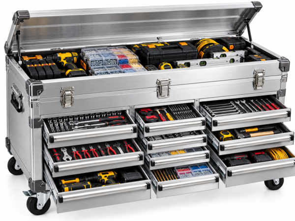 工具箱P7 Custom Large Rolling Tool Chest with Multiple Drawers