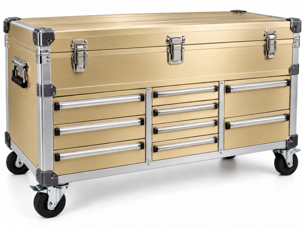 工具箱P9 Custom Large Rolling Tool Chest with Multiple Drawers