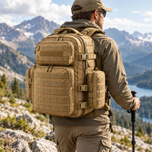 Custom Multi-Pocket MOLLE Tactical Assault Backpack