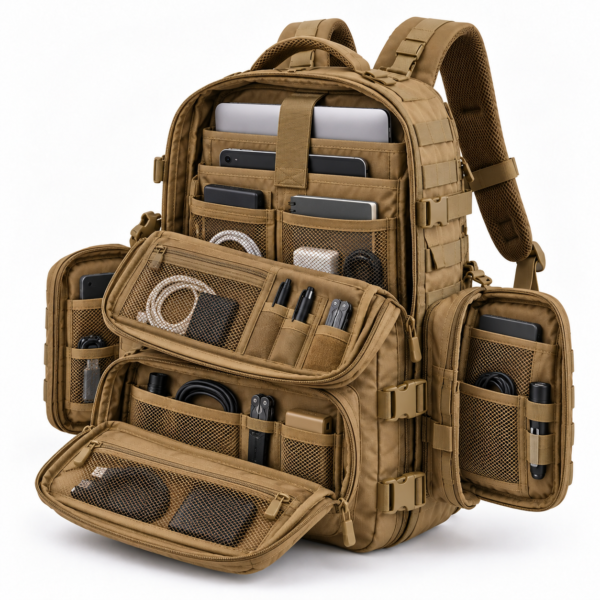 Custom Multi-Pocket MOLLE Tactical Assault Backpack