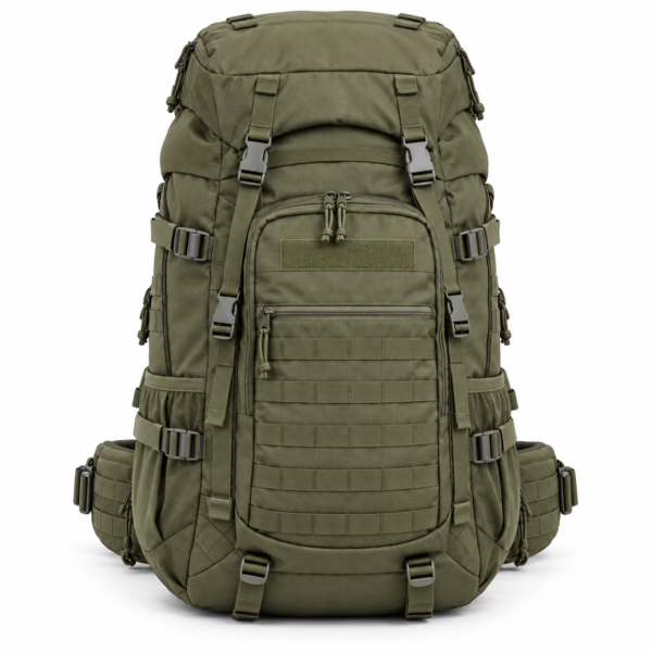 Custom Large-Capacity MOLLE Tactical Hiking Backpack