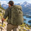 Custom Large-Capacity MOLLE Tactical Hiking Backpack