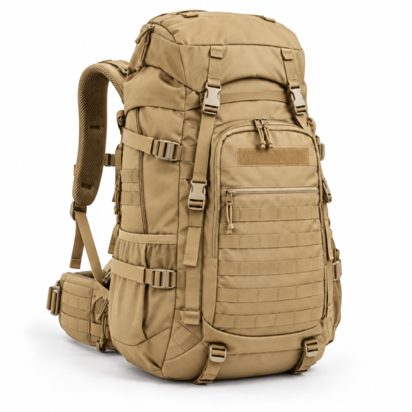 Custom Large-Capacity MOLLE Tactical Hiking Backpack