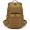 Custom Dual Front Pocket MOLLE Tactical Backpack with Padded Waist Belt