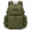 Custom MOLLE Tactical Backpack with Dual Side Zippered Pouches
