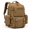 Custom Multi-Pocket MOLLE Tactical Backpack with Side Utility Pouches