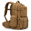 Custom Multi-Pocket MOLLE Tactical Backpack with Side Utility Pouches