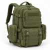 Custom Multi-Pocket MOLLE Tactical Backpack with Side Utility Pouches