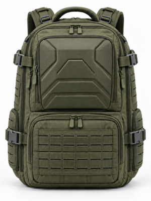 战术背包I2 Custom Hard-Shell Front Panel Tactical Backpack with Laser-Cut MOLLE