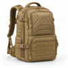Custom Hard-Shell Front Panel Tactical Backpack with Laser-Cut MOLLE