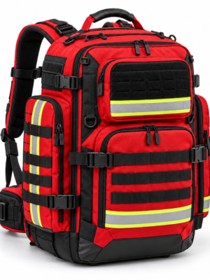 战术背包J1 Custom Reflective Tactical Rescue Backpack with Multi-Compartment Storage