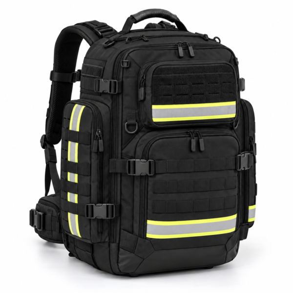 Custom Reflective Tactical Rescue Backpack with Multi-Compartment Storage