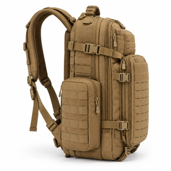 Custom Reflective Tactical Rescue Backpack with Multi-Compartment Storage