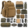 Custom Reflective Tactical Rescue Backpack with Multi-Compartment Storage