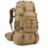 Custom Large Tactical Hiking Backpack with Bottom Compartment & Padded Hip Belt