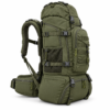 Custom Large Tactical Hiking Backpack with Bottom Compartment & Padded Hip Belt