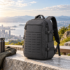 Custom Urban Tactical Backpack with Laser-Cut MOLLE Panel