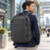 Custom Urban Tactical Backpack with Laser-Cut MOLLE Panel