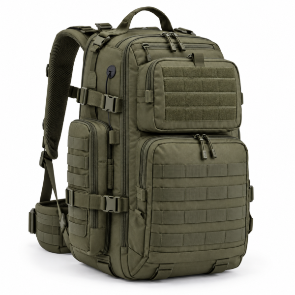 Custom Multi-Compartment MOLLE Tactical Assault Backpack