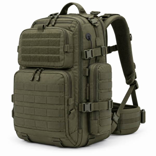 Custom Multi-Compartment MOLLE Tactical Assault Backpack