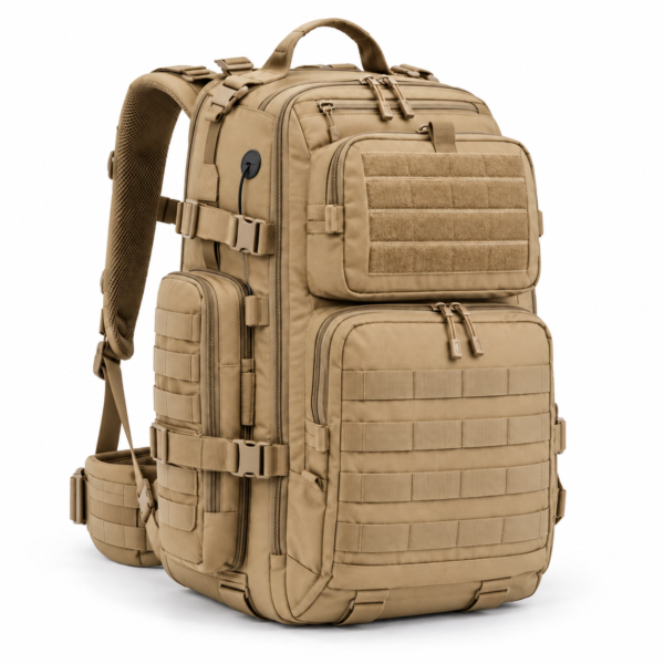 Custom Multi-Compartment MOLLE Tactical Assault Backpack